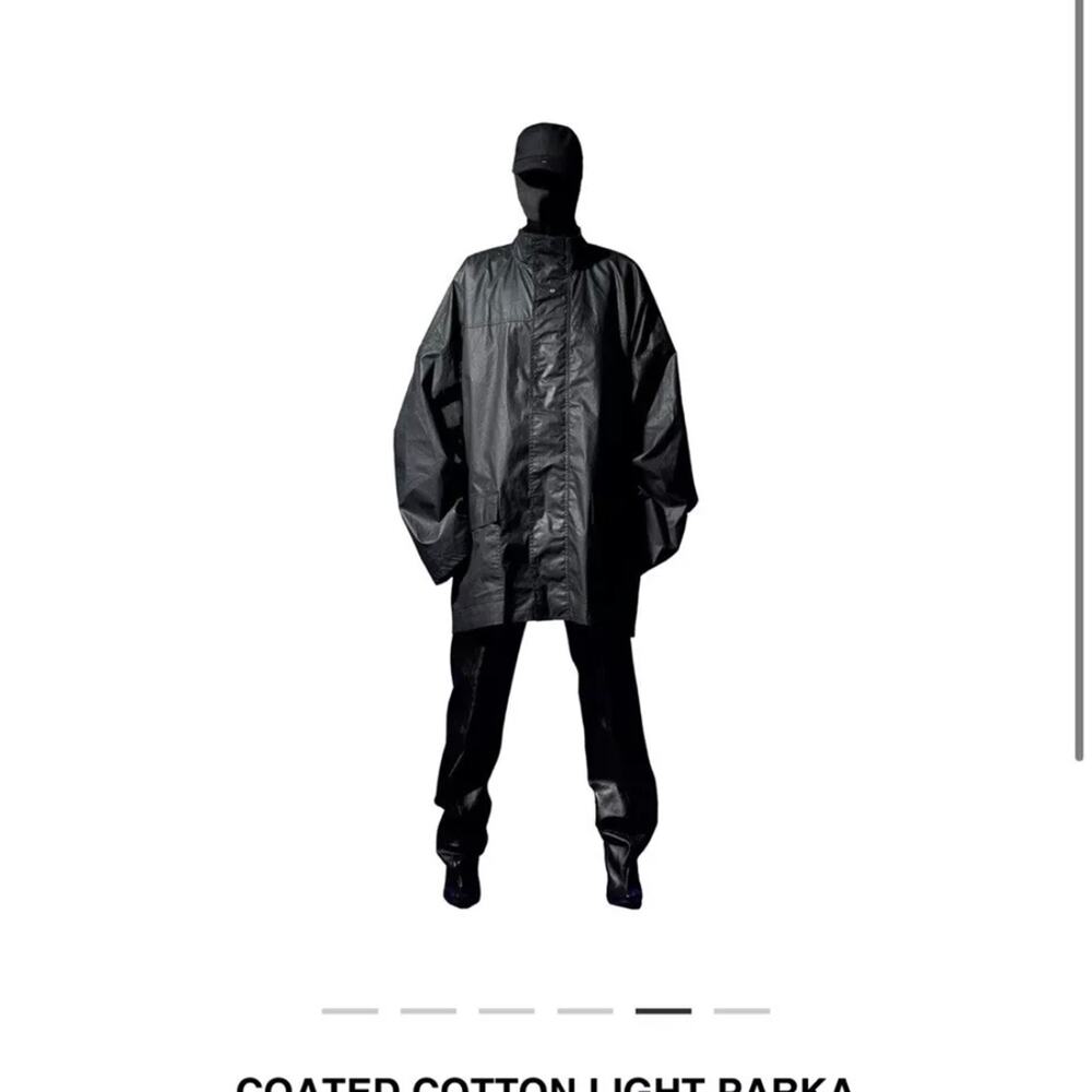 Yeezy X Gap X Balenciaga Coated Cotton Light Parka